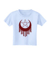 Weeping Crescent Blood Moon Star Toddler T-Shirt-Toddler T-Shirt-TooLoud-Light-Blue-2T-Davson Sales