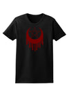 Weeping Crescent Blood Moon Star Womens Dark T-Shirt-Womens T-Shirt-TooLoud-Black-X-Small-Davson Sales