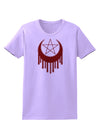 Weeping Crescent Blood Moon Star Womens T-Shirt-Womens T-Shirt-TooLoud-Lavender-X-Small-Davson Sales