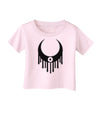 Weeping Crescent Eye - Halloween Infant T-Shirt-Infant T-Shirt-TooLoud-Light-Pink-06-Months-Davson Sales