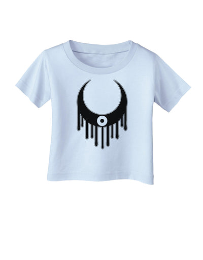 Weeping Crescent Eye - Halloween Infant T-Shirt-Infant T-Shirt-TooLoud-Light-Blue-06-Months-Davson Sales