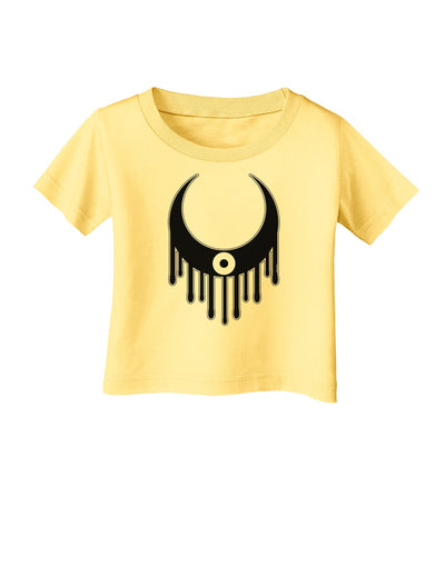 Weeping Crescent Eye - Halloween Infant T-Shirt-Infant T-Shirt-TooLoud-Daffodil-Yellow-06-Months-Davson Sales