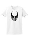 Weeping Crescent Eye - Halloween Womens T-Shirt-Womens T-Shirt-TooLoud-White-X-Small-Davson Sales