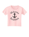 Welcome Seamen Toddler T-Shirt-Toddler T-Shirt-TooLoud-Light-Pink-2T-Davson Sales