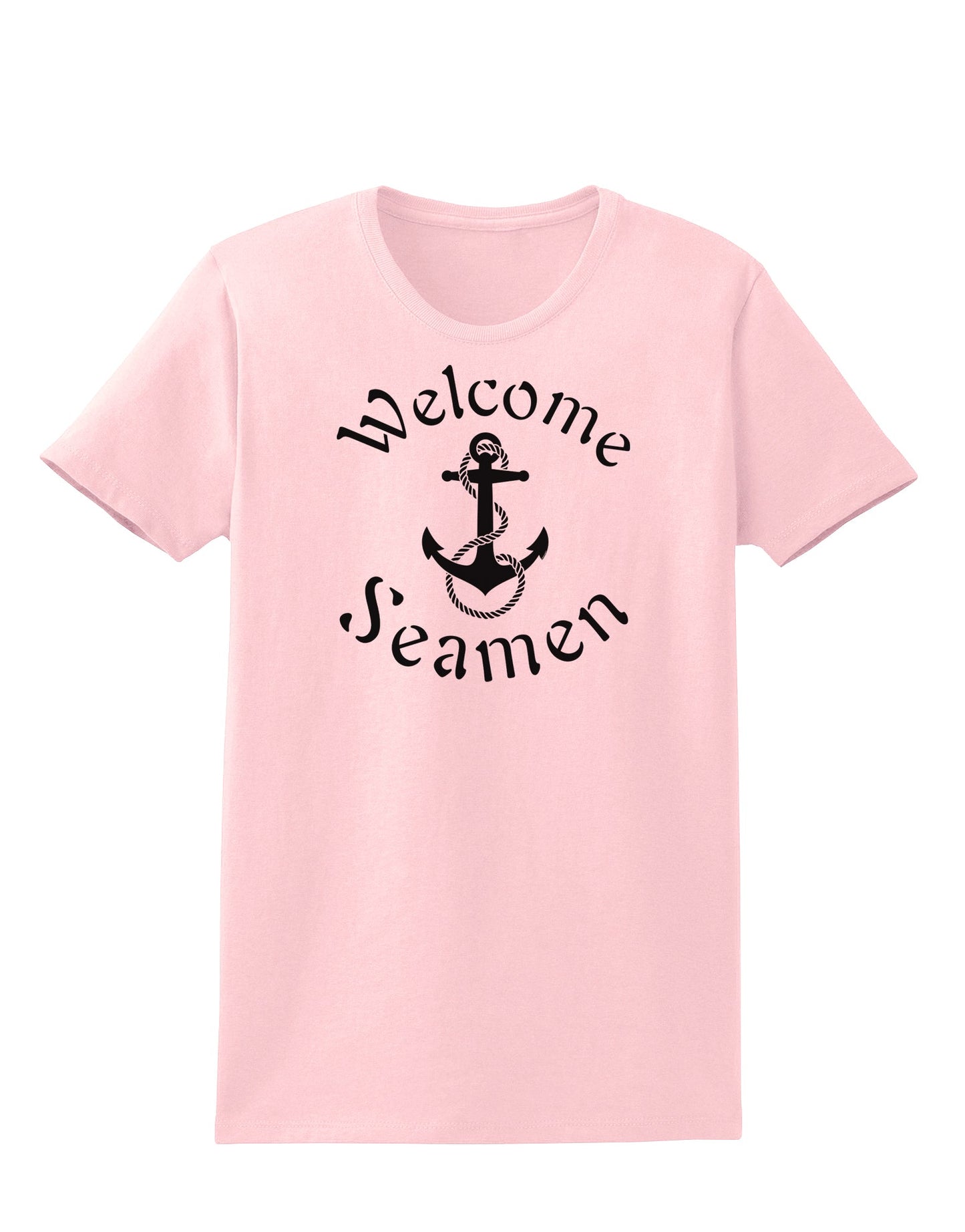 Welcome Seamen Womens T-Shirt-Womens T-Shirt-TooLoud-PalePink-X-Small-Davson Sales