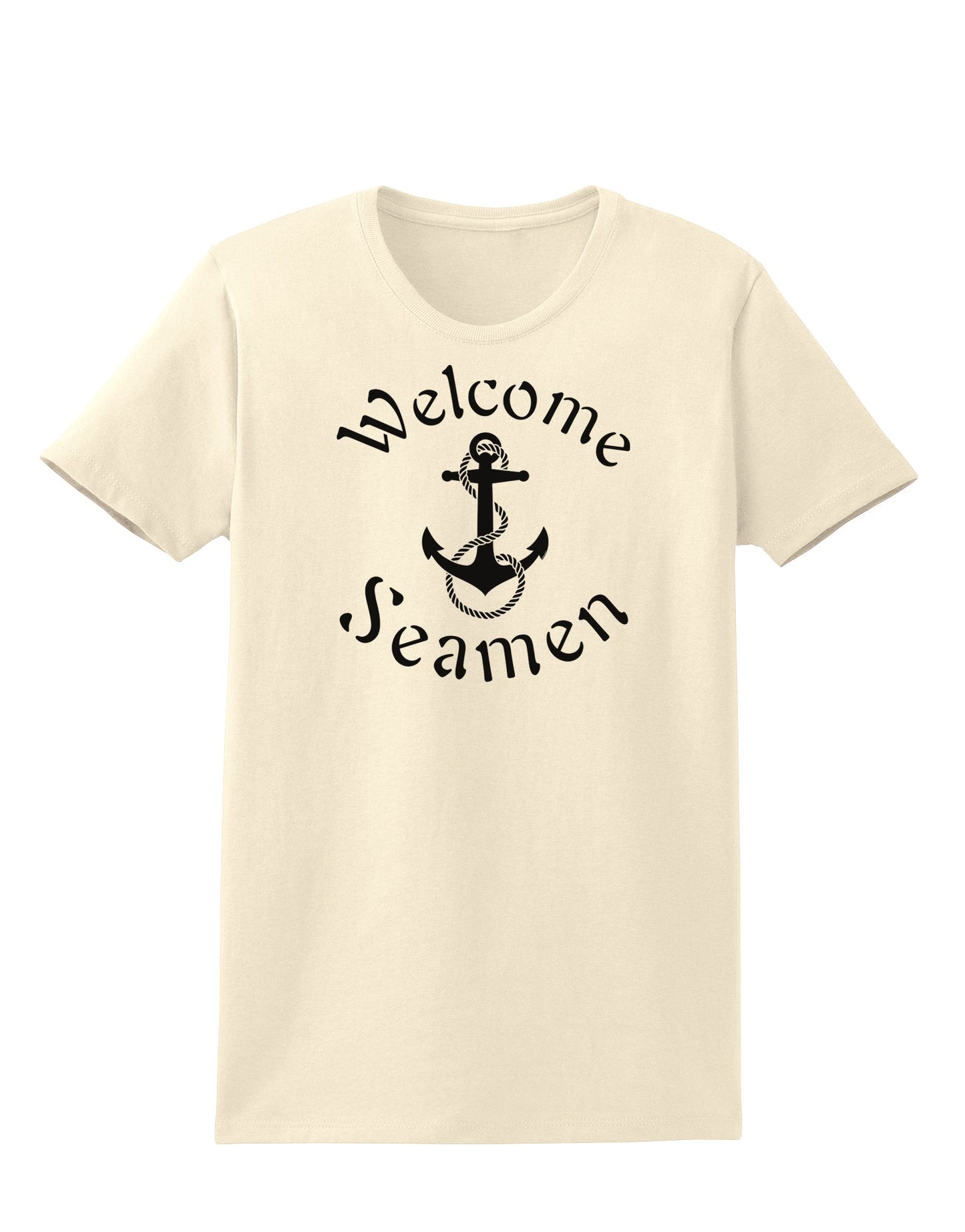 Welcome Seamen Womens T-Shirt-Womens T-Shirt-TooLoud-Natural-X-Small-Davson Sales