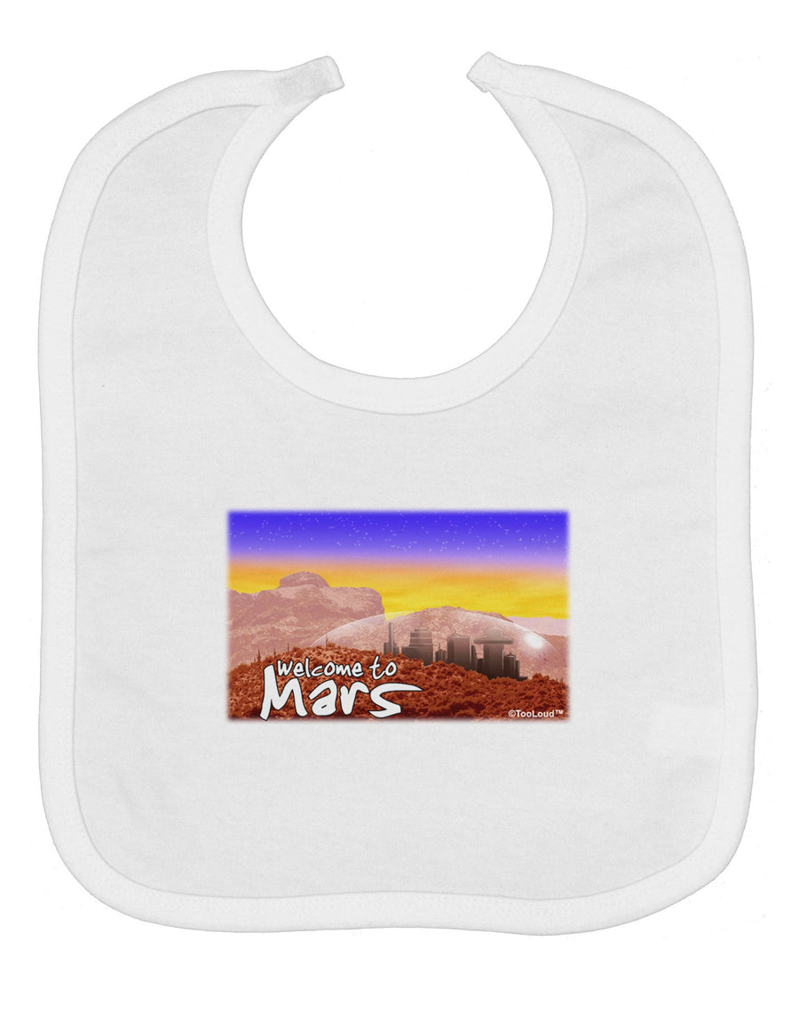 Welcome to Mars Baby Bib