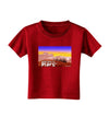 Welcome to Mars Toddler T-Shirt Dark-Toddler T-Shirt-TooLoud-Red-2T-Davson Sales