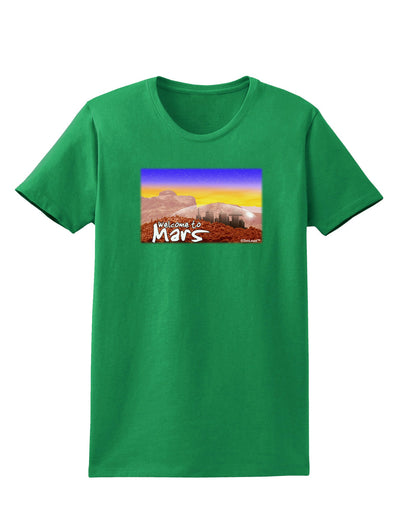 Welcome to Mars Womens Dark T-Shirt-TooLoud-Kelly-Green-X-Small-Davson Sales