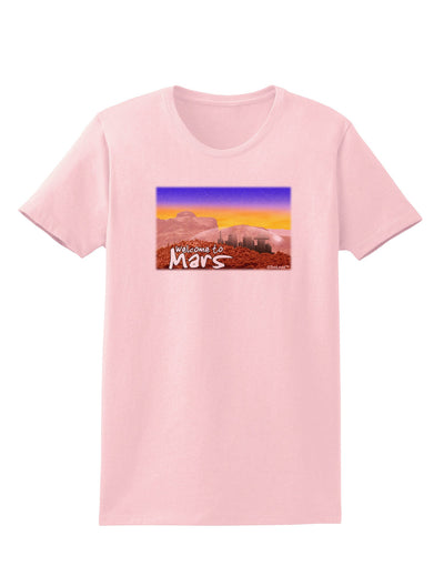 Welcome to Mars Womens T-Shirt-Womens T-Shirt-TooLoud-PalePink-X-Small-Davson Sales