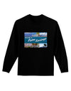 Welcome to Palm Springs Collage Adult Long Sleeve Dark T-Shirt-TooLoud-Black-Small-Davson Sales