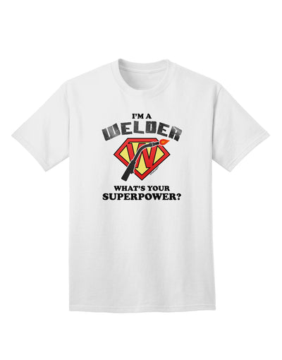 Welder - Superpower Adult T-Shirt-unisex t-shirt-TooLoud-White-Small-Davson Sales