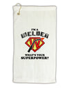 Welder - Superpower Micro Terry Gromet Golf Towel 16 x 25 inch-Golf Towel-TooLoud-White-Davson Sales