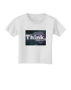 What We Think Buddha Toddler T-Shirt-Toddler T-Shirt-TooLoud-White-2T-Davson Sales