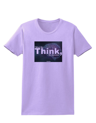 What We Think Buddha Womens T-Shirt-Womens T-Shirt-TooLoud-Lavender-X-Small-Davson Sales