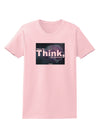 What We Think Buddha Womens T-Shirt-Womens T-Shirt-TooLoud-PalePink-X-Small-Davson Sales