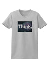 What We Think Buddha Womens T-Shirt-Womens T-Shirt-TooLoud-AshGray-X-Small-Davson Sales