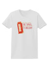 What do we want Time Travel When do we want it Its Irrelevant Womens T-Shirt-Womens T-Shirt-TooLoud-White-X-Small-Davson Sales