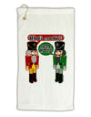 Whats Crackin - Deez Nuts Micro Terry Gromet Golf Towel 16 x 25 inch by TooLoud-Golf Towel-TooLoud-White-Davson Sales