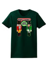 Whats Crackin - Deez Nuts Womens Dark T-Shirt-TooLoud-Forest-Green-Small-Davson Sales