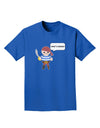 What's Kraken - Petey the Pirate Adult Dark T-Shirt-Mens T-Shirt-TooLoud-Royal-Blue-Small-Davson Sales