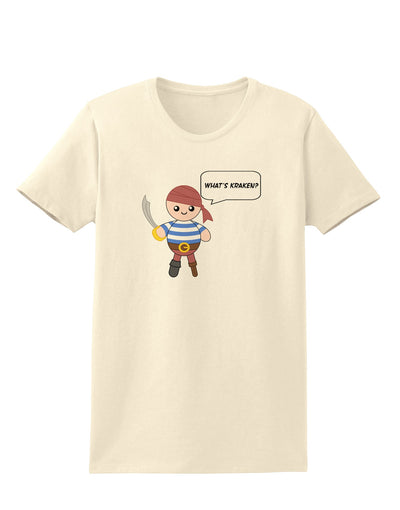 What's Kraken - Petey the Pirate Womens T-Shirt-Womens T-Shirt-TooLoud-Natural-X-Small-Davson Sales