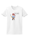 What's Kraken - Petey the Pirate Womens T-Shirt-Womens T-Shirt-TooLoud-White-X-Small-Davson Sales