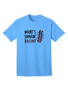 What's Shakin' Bacon - Premium Adult T-Shirt Collection-Mens T-shirts-TooLoud-Aquatic-Blue-Small-Davson Sales