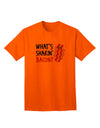 What's Shakin' Bacon - Premium Adult T-Shirt Collection-Mens T-shirts-TooLoud-Orange-Small-Davson Sales