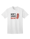 What's Shakin' Bacon - Premium Adult T-Shirt Collection-Mens T-shirts-TooLoud-White-Small-Davson Sales