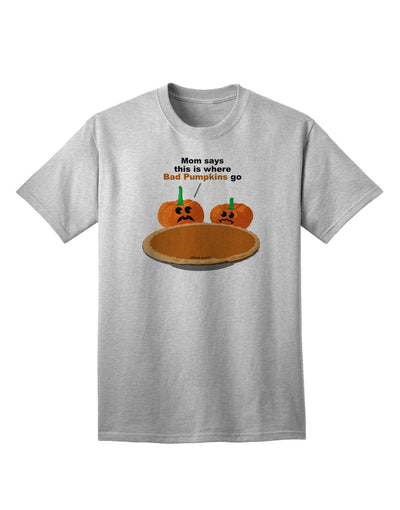 Where Bad Pumpkins Go Adult T-Shirt-Mens T-Shirt-TooLoud-AshGray-Small-Davson Sales
