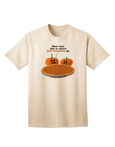 Where Bad Pumpkins Go Adult T-Shirt-Mens T-Shirt-TooLoud-Natural-Small-Davson Sales