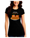 Where Bad Pumpkins Go Juniors Crew Dark T-Shirt-T-Shirts Juniors Tops-TooLoud-Black-Juniors Fitted Small-Davson Sales