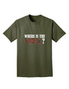 Where Is The Wall Adult Dark T-Shirt by TooLoud-Mens T-Shirt-TooLoud-Military-Green-Small-Davson Sales