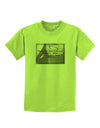 Where Smiles Mark Twain Childrens T-Shirt-Childrens T-Shirt-TooLoud-Lime-Green-X-Small-Davson Sales