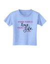 Where There Is Love Gandhi Toddler T-Shirt-Toddler T-Shirt-TooLoud-Aquatic-Blue-2T-Davson Sales