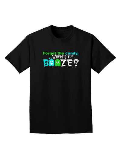 Where's The Booze Adult Dark T-Shirt-Mens T-Shirt-TooLoud-Black-Small-Davson Sales