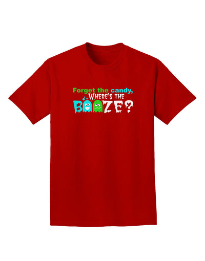 Where's The Booze Adult Dark T-Shirt-Mens T-Shirt-TooLoud-Red-Small-Davson Sales