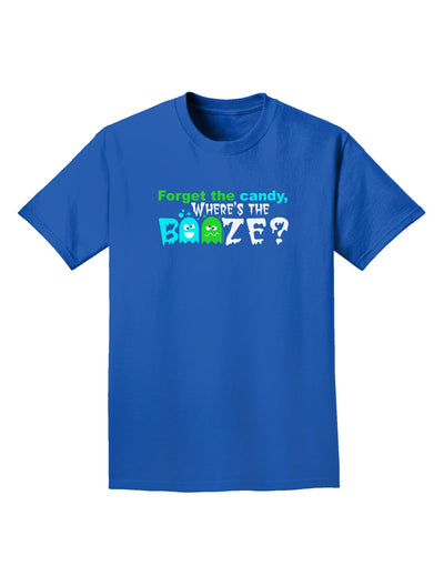 Where's The Booze Adult Dark T-Shirt-Mens T-Shirt-TooLoud-Royal-Blue-Small-Davson Sales