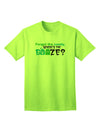 Where's The Booze Adult T-Shirt-unisex t-shirt-TooLoud-Neon-Green-Small-Davson Sales