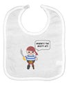 Where's the Booty At - Petey the Pirate Baby Bib