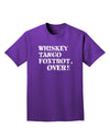 Whiskey Tango Foxtrot WTF Adult Dark T-Shirt-Mens T-Shirt-TooLoud-Purple-Small-Davson Sales