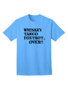 Whiskey Tango Foxtrot WTF - Premium Adult T-Shirt for Contemporary Casual Wear-Mens T-shirts-TooLoud-Aquatic-Blue-Small-Davson Sales