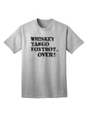 Whiskey Tango Foxtrot WTF - Premium Adult T-Shirt for Contemporary Casual Wear-Mens T-shirts-TooLoud-AshGray-Small-Davson Sales