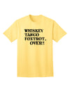 Whiskey Tango Foxtrot WTF - Premium Adult T-Shirt for Contemporary Casual Wear-Mens T-shirts-TooLoud-Yellow-Small-Davson Sales