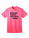 Whiskey Tango Foxtrot WTF - Premium Adult T-Shirt for Contemporary Casual Wear-Mens T-shirts-TooLoud-Neon-Pink-Small-Davson Sales