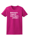 Whiskey Tango Foxtrot WTF Womens Dark T-Shirt-TooLoud-Hot-Pink-Small-Davson Sales