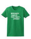 Whiskey Tango Foxtrot WTF Womens Dark T-Shirt-TooLoud-Kelly-Green-X-Small-Davson Sales