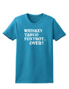 Whiskey Tango Foxtrot WTF Womens Dark T-Shirt-TooLoud-Turquoise-X-Small-Davson Sales