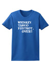 Whiskey Tango Foxtrot WTF Womens Dark T-Shirt-TooLoud-Royal-Blue-X-Small-Davson Sales